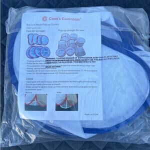 Set of 8 Mesh Pop Up Food Covers QVC Camping Picnic BBQ (4E-057)